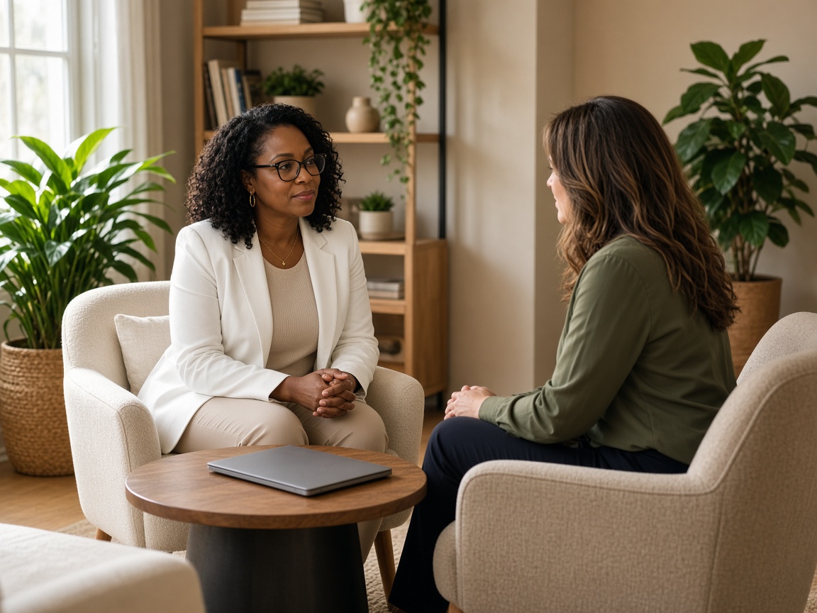 One-on-one mentoring between a professional and a leader
